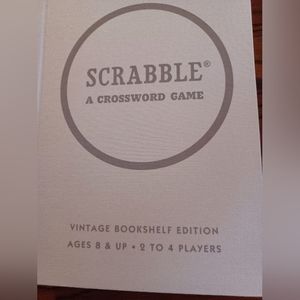 New vintage bookshelf edition Scrabble S1